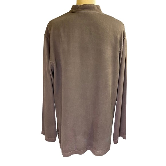 Bryn Walker Tencel Button-Front Tunic - Picture 2 of 11